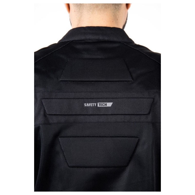 Giacca da moto Ozone Dart nera