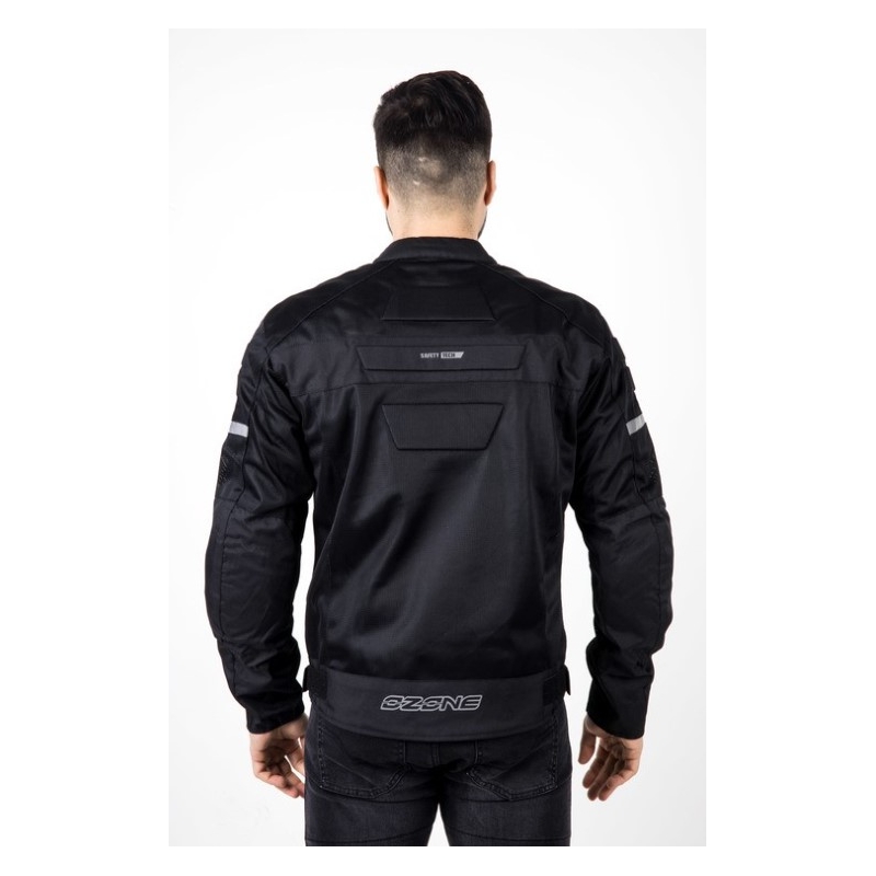 Giacca da moto Ozone Dart nera