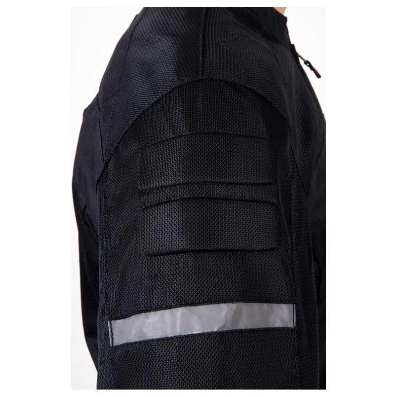 Giacca da moto Ozone Dart nera