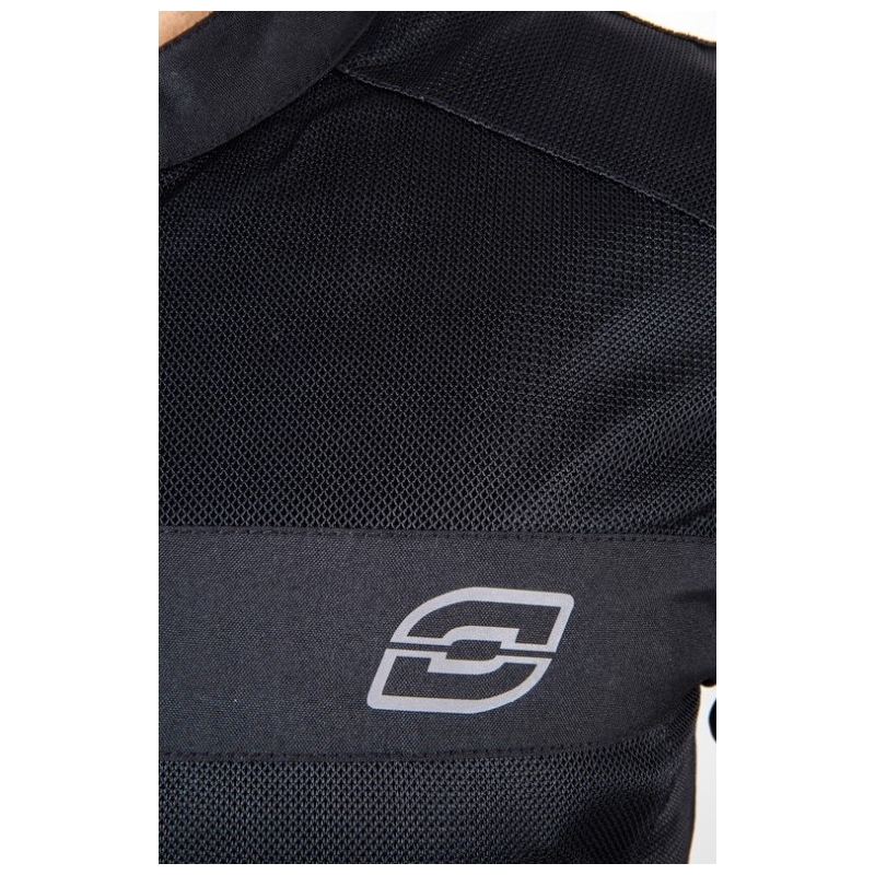 Giacca da moto Ozone Dart nera