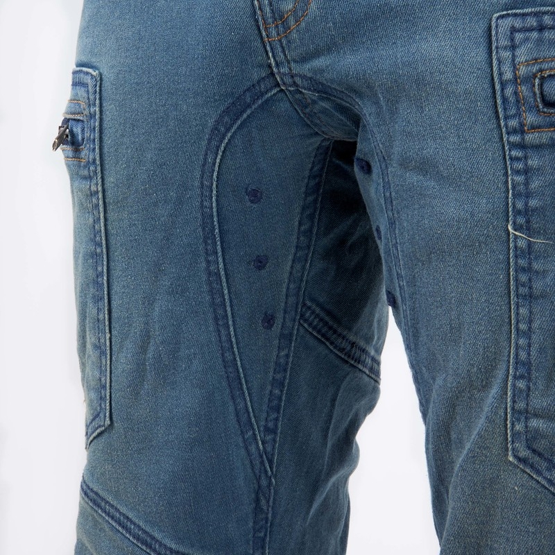 Jeans da motociclista Rebelhorn Urban III, blu