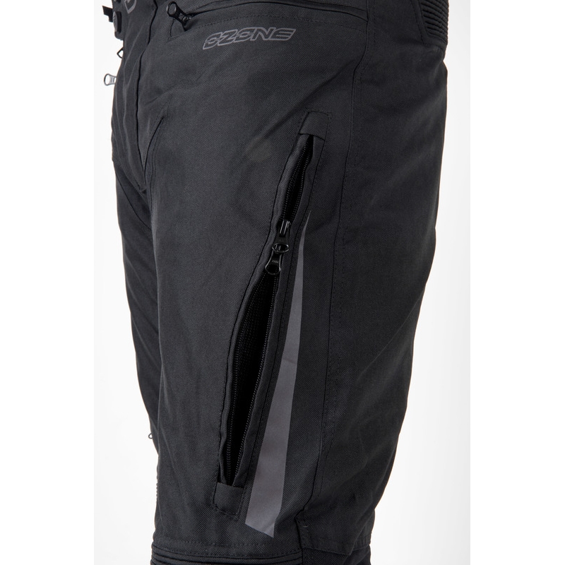 Pantaloni da moto Ozone Vulcan Black