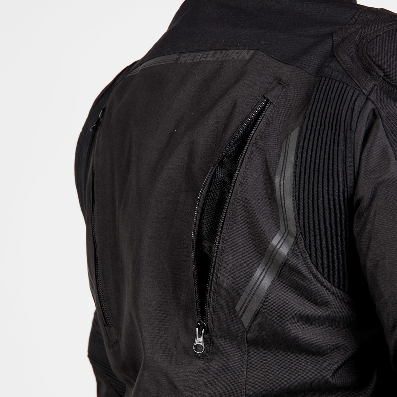 Rebelhorn Borg - Giacca da moto nera Saldi