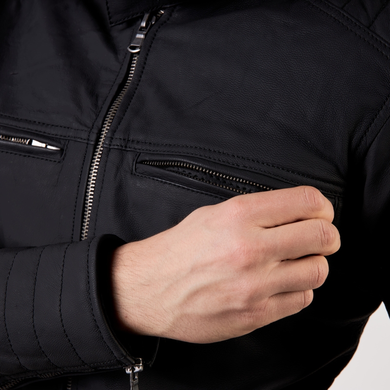 Giacca moto Rebelhorn Hunter Pro nera Saldi