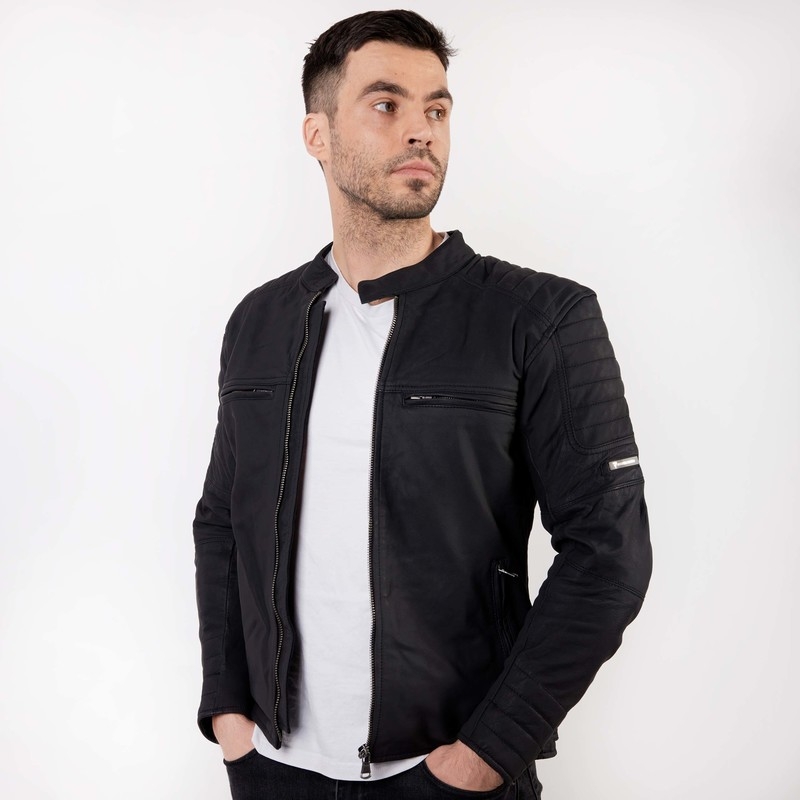 Giacca moto Rebelhorn Hunter Pro nera Saldi