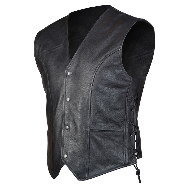 Gilet in pelle Ozone Staff Saldi