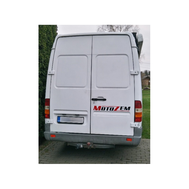 Adesivo logo MotoZem nero