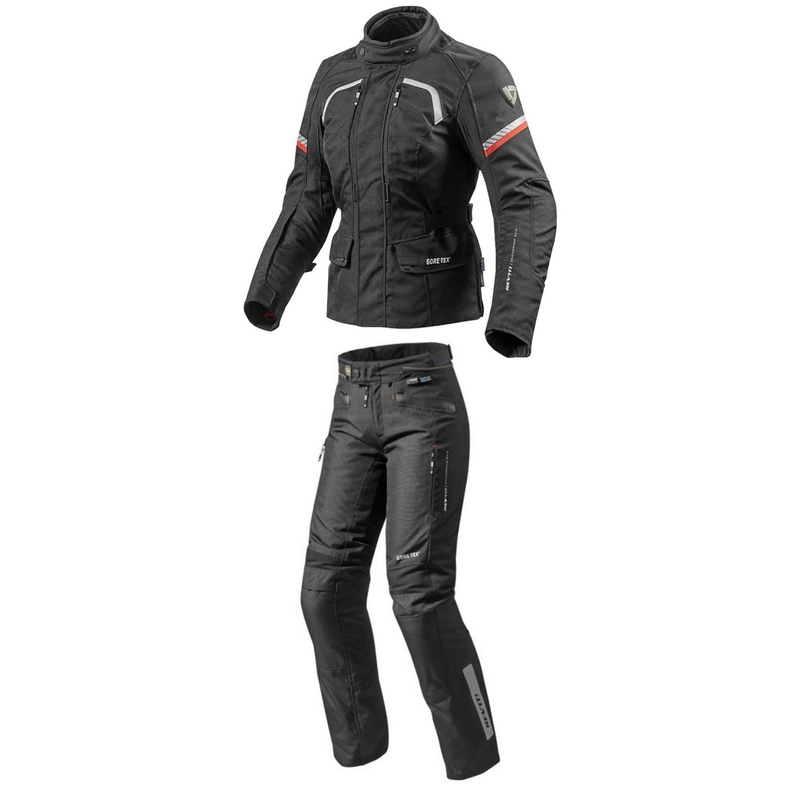 Tuta da moto Revit Neptune GTX Donna Nero Saldi