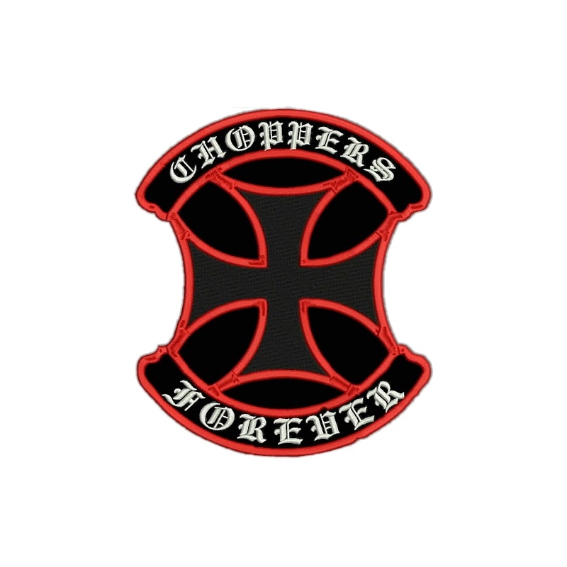Patch Choppers scudo rosso - grande