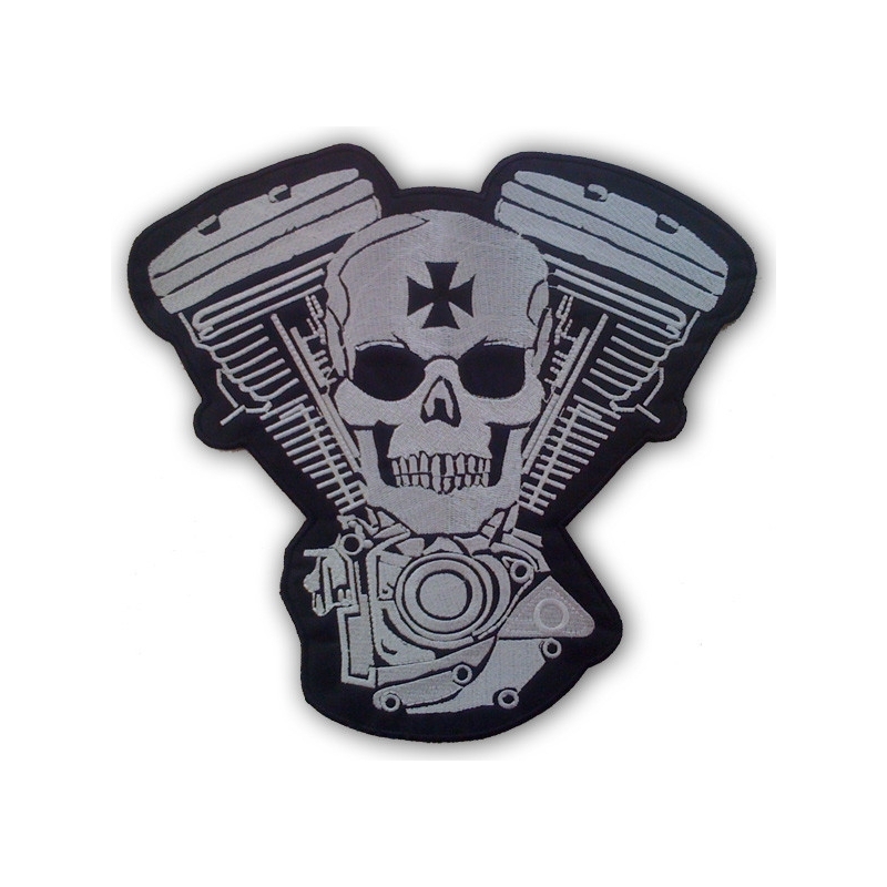 Patch Warrior bianco-nero Saldi