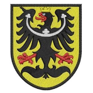 Toppa con emblema della Slesia