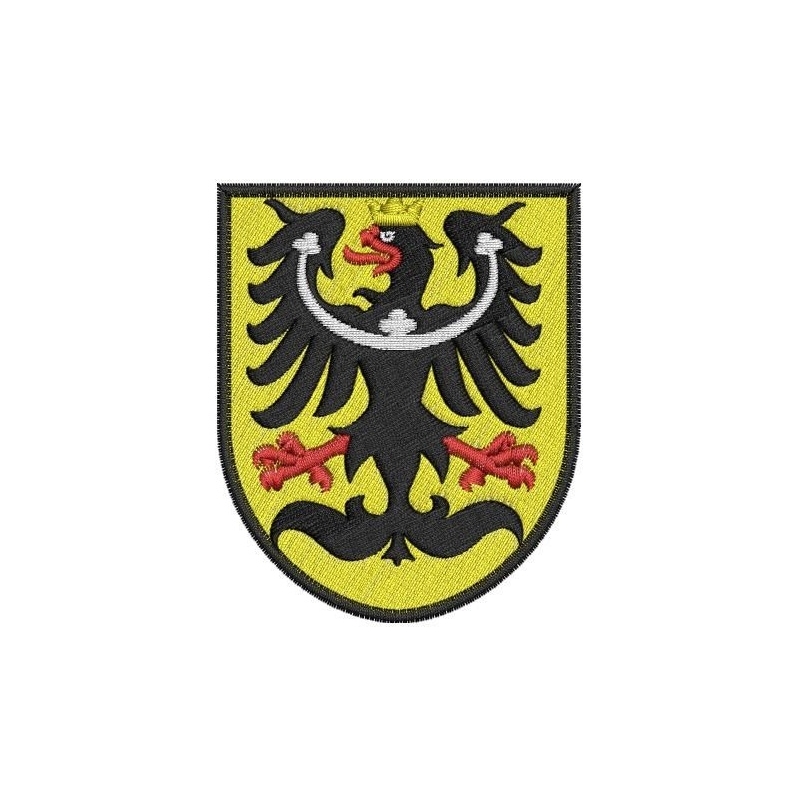 Toppa con emblema della Slesia