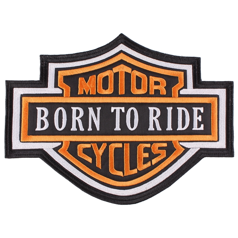 Patch Motor Cycles arancione