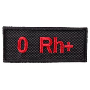 Patch con gruppo sanguigno 0 Rh+