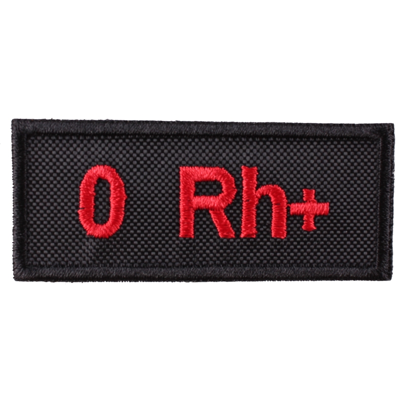 Patch con gruppo sanguigno 0 Rh+