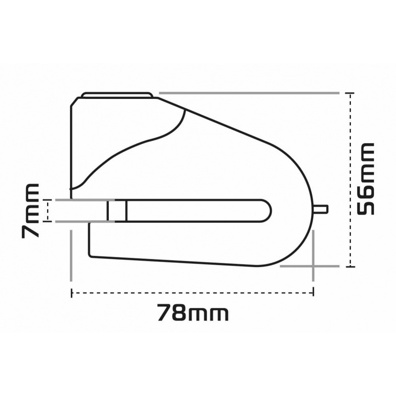 Bloccaggio del freno a disco Oxford Quartz XD10