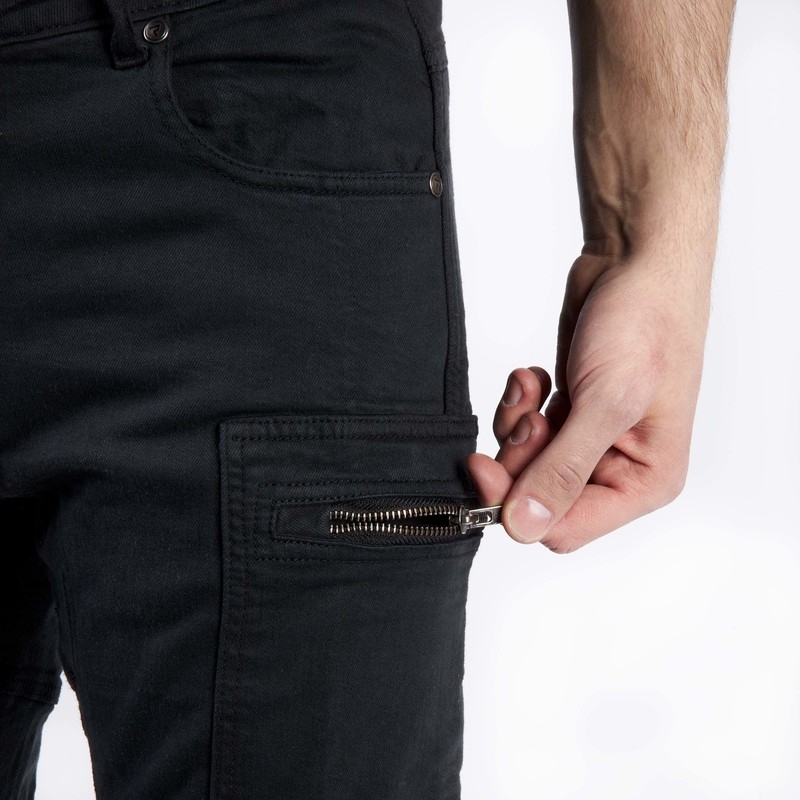 Jeans da moto Rebelhorn Urban III Nero