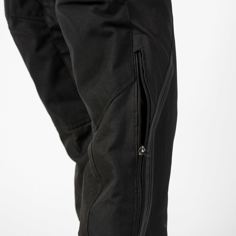 Pantaloni da moto neri Rebelhorn Borg Saldi
