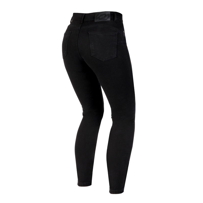 Jeans da moto Ozone Striker SF neri da donna