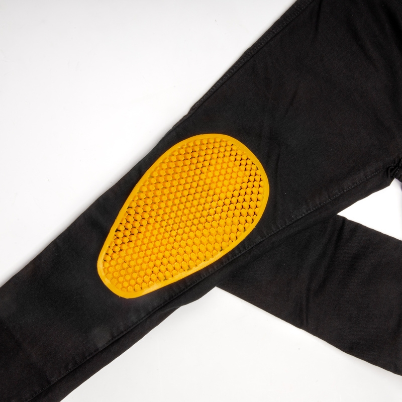 Jeans da moto Ozone Striker SF neri da donna