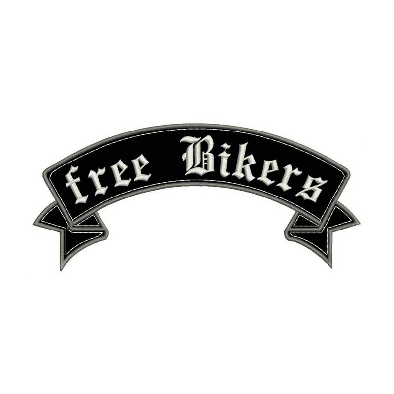 Top con nastro Biker Patch Free