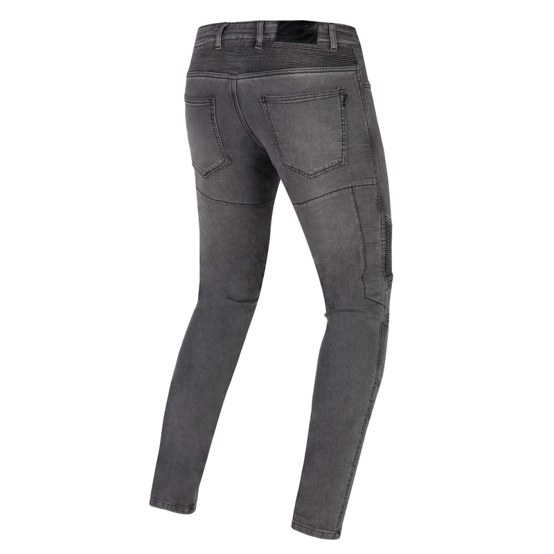 Jeans da moto Ozone Rusty lavati neri Saldi