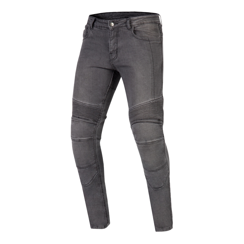 Jeans da moto Ozone Rusty lavati neri Saldi