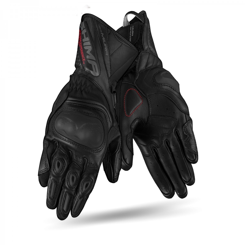 Guanti da moto da donna Shima Miura nero Saldi