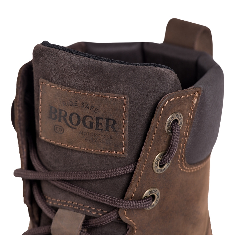 Stivali da moto BROGER Alaska II marroni in offerta Saldi