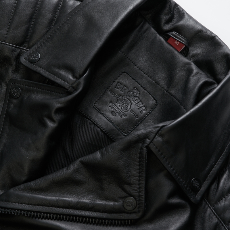 Giacca da moto BROGER Ohio nero Saldi