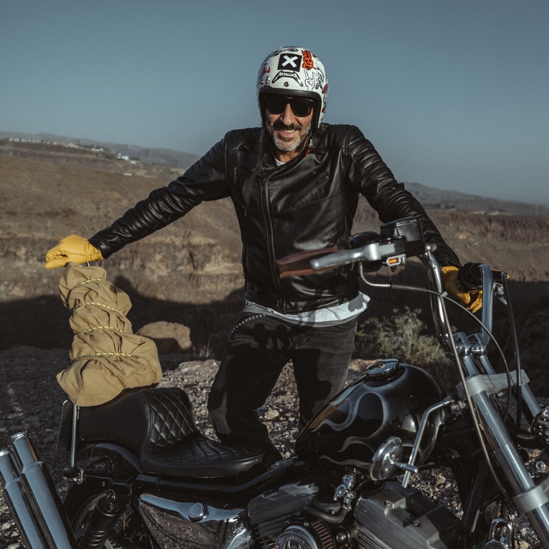 Giacca da moto BROGER Ohio nero Saldi