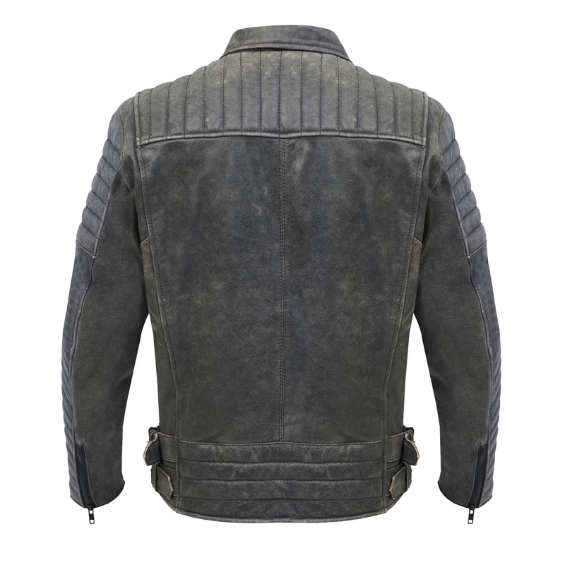 Giacca da moto BROGER Ohio Vintage grigio Saldi