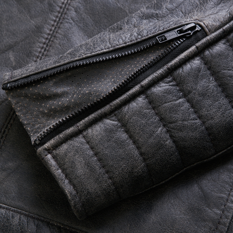 Giacca da moto BROGER Ohio Vintage grigio Saldi