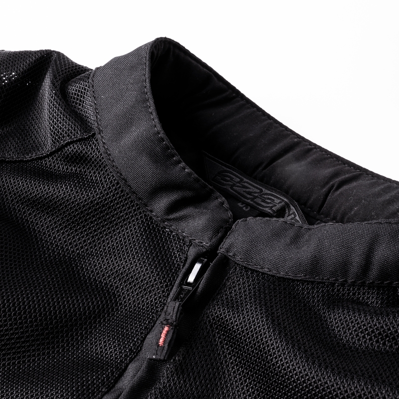 Giacca da moto da donna Ozone Dart nera
