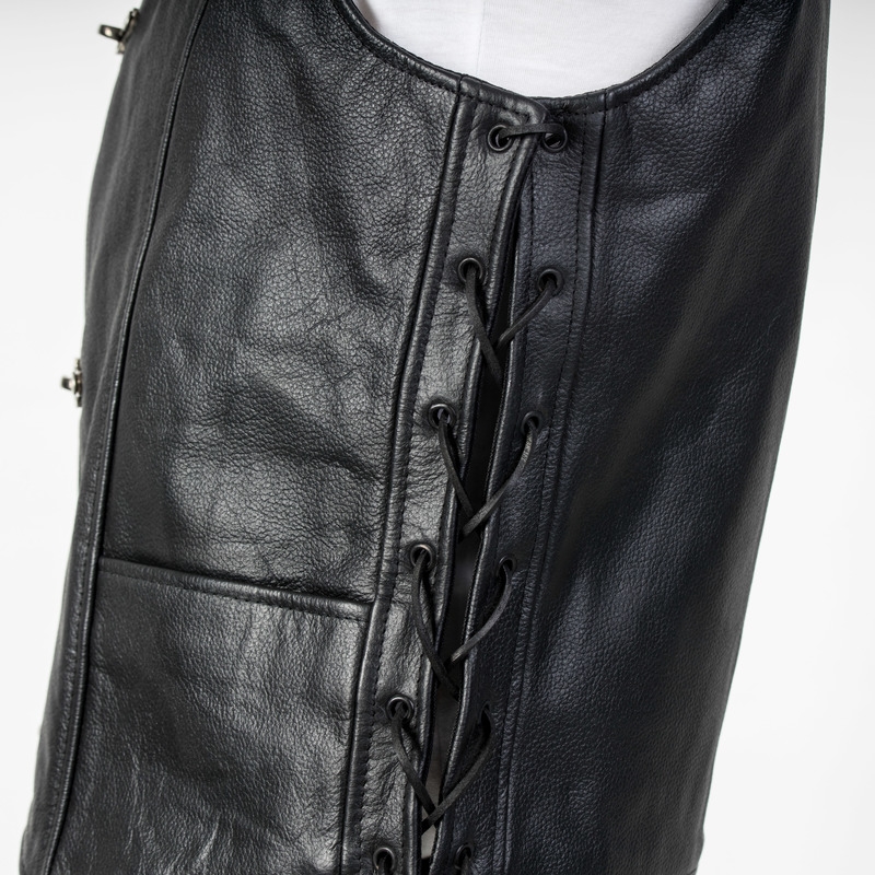 Gilet da motociclista Ozone Rino nero