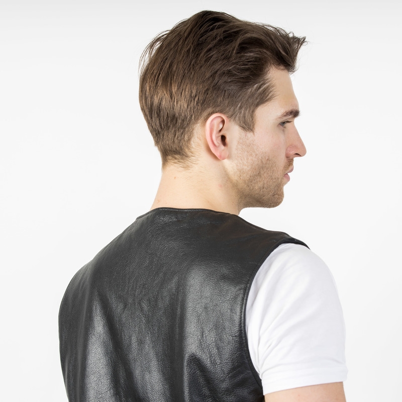Gilet da motociclista Ozone Rino nero