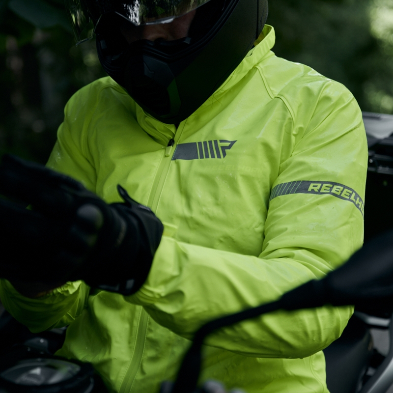 Giacca antipioggia Rebelhorn Ocean giallo fluo