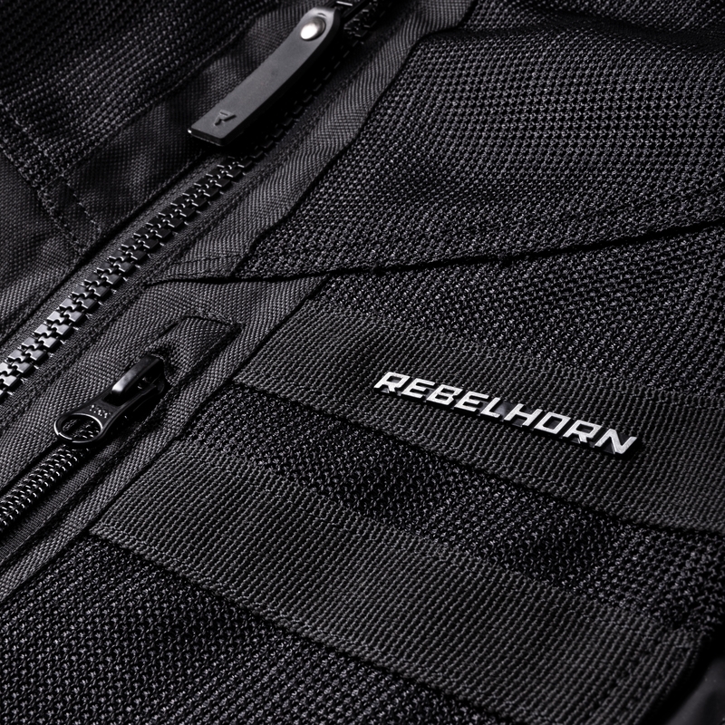 Giacca da motociclista Rebelhorn Scandal II nera