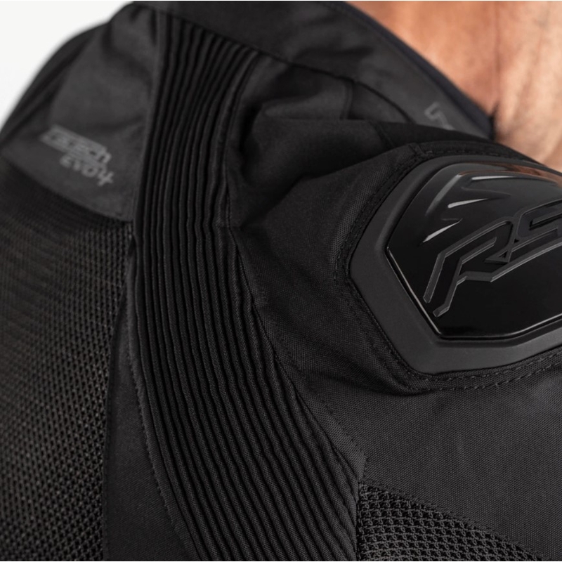 Bunda na motorku RST Tractech Evo 4 Mesh Lightweight CE černá výprodej