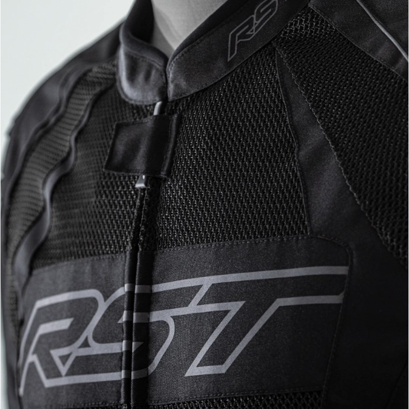 Bunda na motorku RST Tractech Evo 4 Mesh Lightweight CE černá výprodej