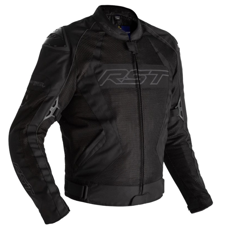 Bunda na motorku RST Tractech Evo 4 Mesh Lightweight CE černá výprodej