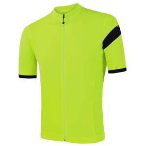 SENSOR CYKLO COOLMAX CLASSIC maglia uomo manica a giro full zip giallo neon Saldi