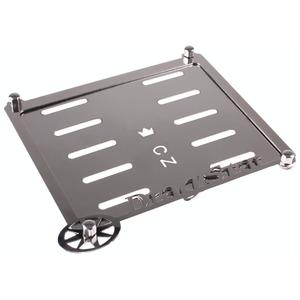 Cuscinetto in acciaio inox sotto la targa CZ Drag Star