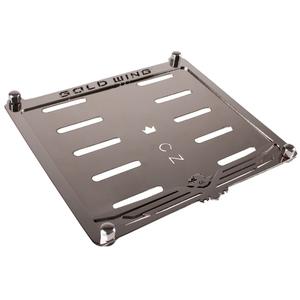 Cuscinetto in acciaio inox sotto la targa CZ Gold Wing