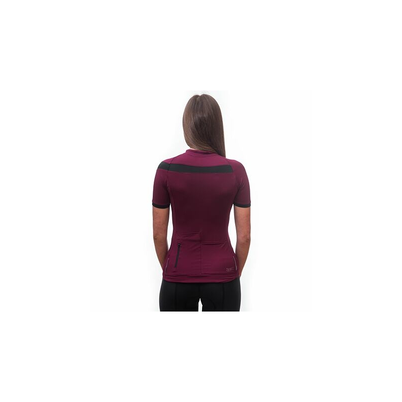 Maglia donna Sensor Coolmax Classic viola - manica corta Saldi