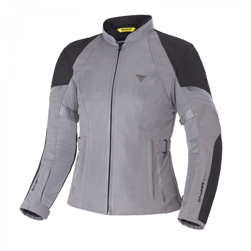 Giacca da moto da donna Shima Jet grey