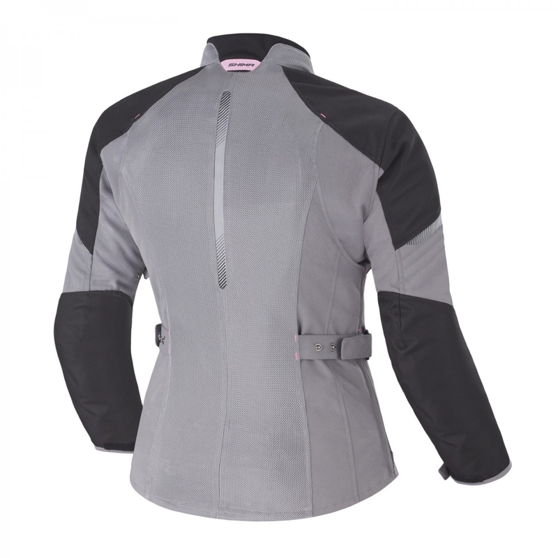 Giacca da moto da donna Shima Jet grey