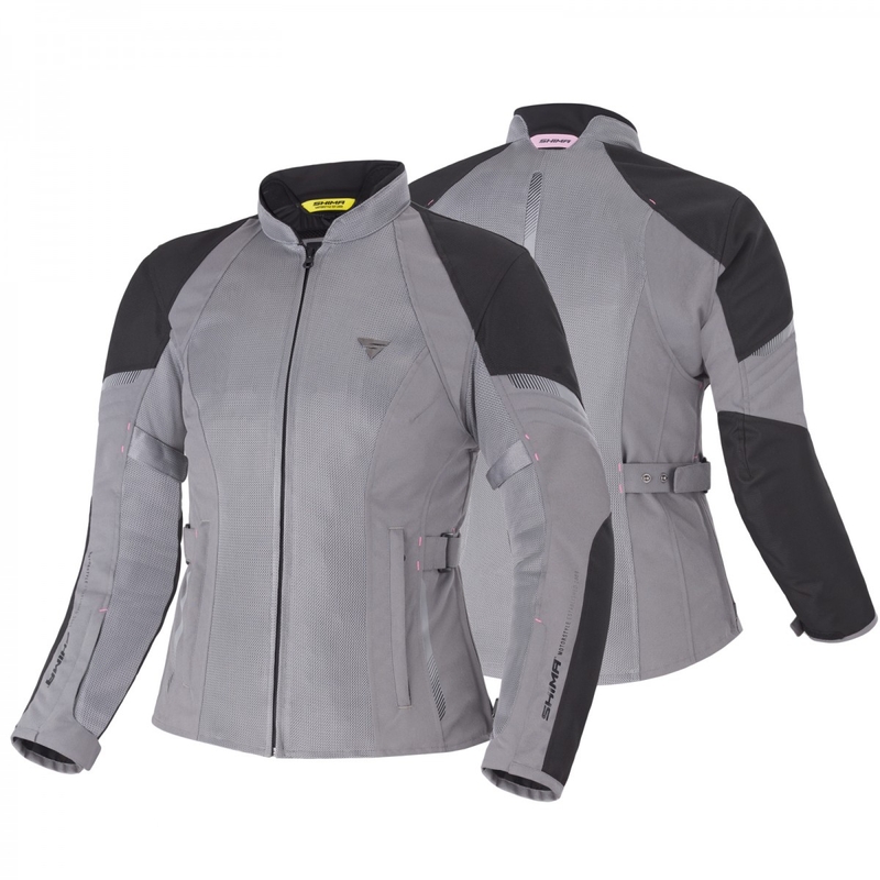 Giacca da moto da donna Shima Jet grey