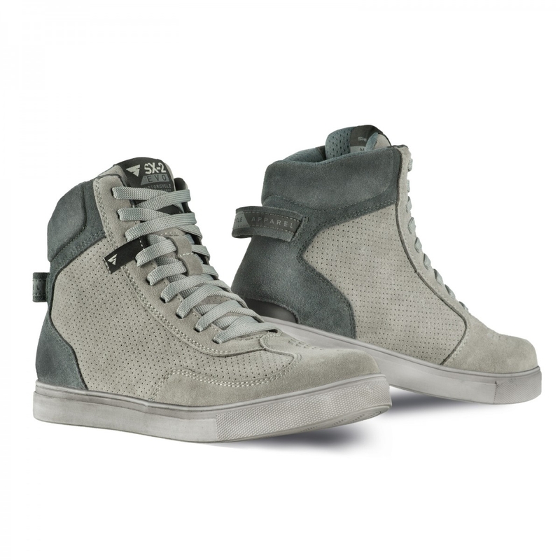 Stivali da moto Shima SX-2 Evo da donna, grigio