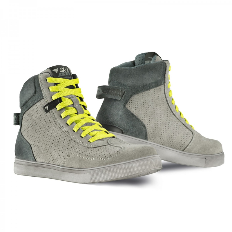 Stivali da moto Shima SX-2 Evo da donna, grigio